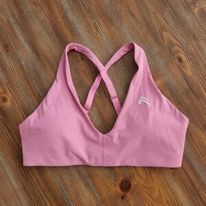 Oner Active Peony Pink Unified Micro Bralette, Large. Pads Included Tags Removed